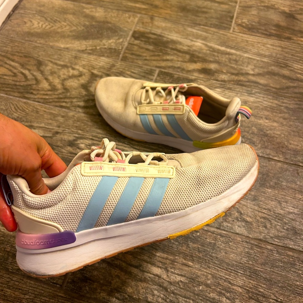 Adidas Originals Racer TR21 Shoes Women's Size 10 Multicolor Athletic Sneakers